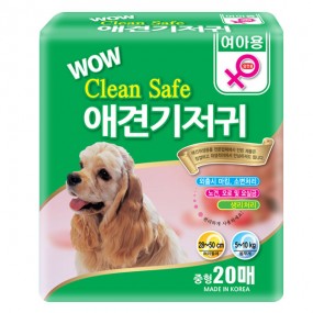크린세이프애견기저귀암컷중형20매