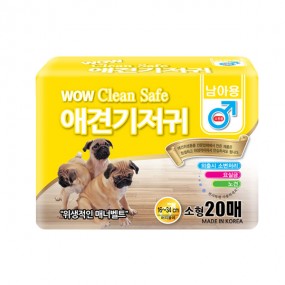 크린세이프애견기저귀수컷소형20매