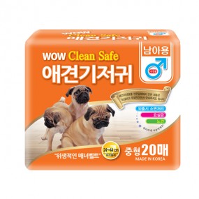 크린세이프애견기저귀수컷중형20매
