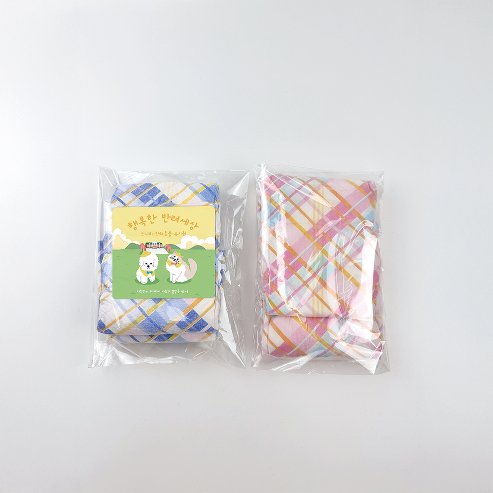 [8x8cm] 판촉용 유포지 스티커 정사각형